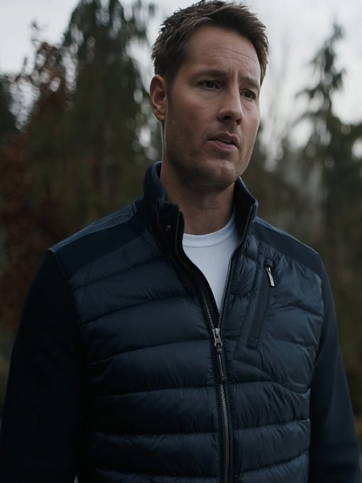 Tracker S01 Justin Hartley Black Puffer Jacket