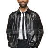 Kingsley Ben-Adir BRIT Awards 2024 Black Leather Jacket