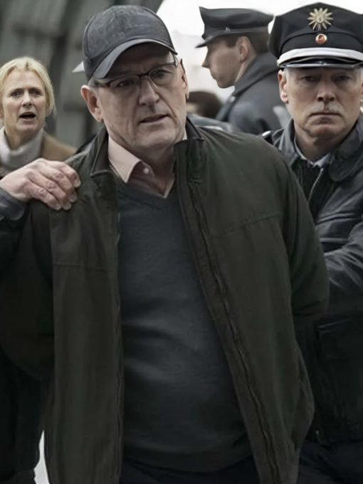 Berlin Station Richard Jenkins Green Cotton Jacket