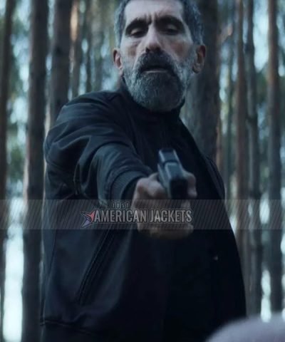 Erdal Yildiz TV Series Crooks Black Bomber Jacket