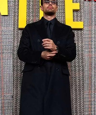 Theo James The Gentlemen S01 Premiere Night Black Coat