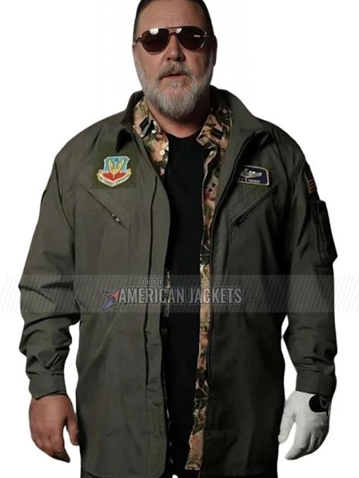 Russell Crowe Land of Bad Green Jacket