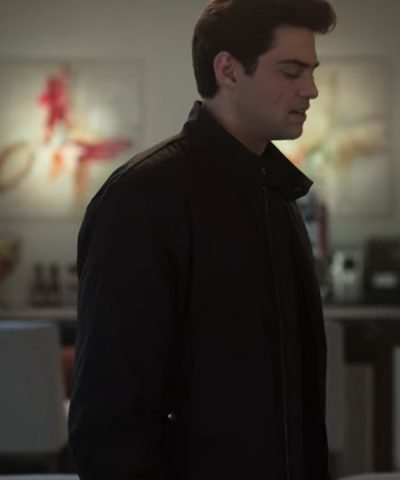 The Recruit Noah Centineo Black Jacket