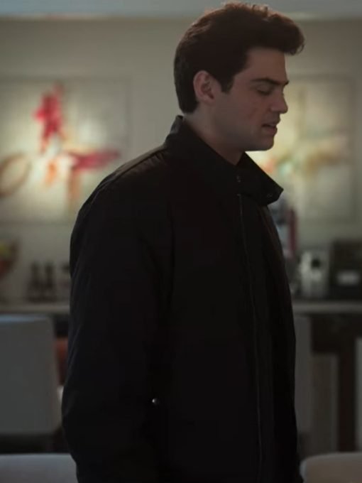 The Recruit Noah Centineo Black Jacket