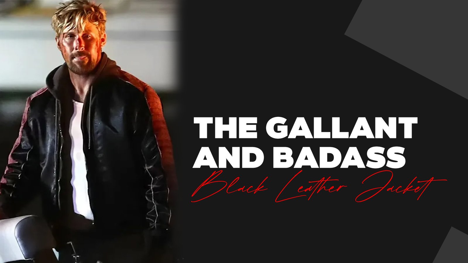 The Gallant And Badass Black Leather Jacket