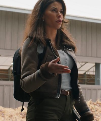 Tracker 2024 Sofia Pernas Brown Cropped Jacket