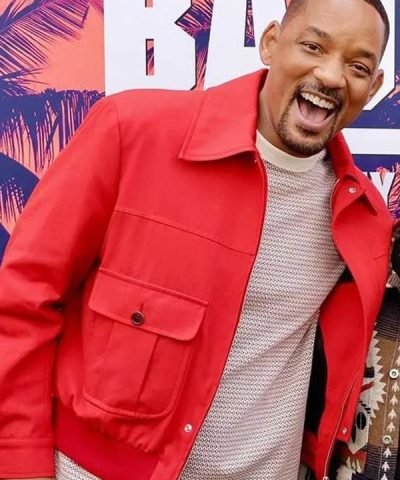 Bad Boys Ride or Die 2024 Will Smith Red Jacket