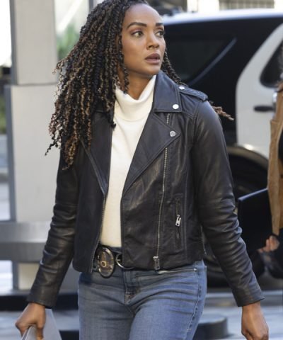 Nyla Harper The Rookie Leather Jacket