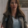 TV Series Tracker Billie Matalon Brown Shearling Jacket