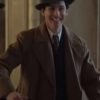 We Were the Lucky Ones S01 Logan Lerman Brown Wool Coat