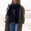 Stockard Channing Maryland Cathy Green Hooded Trench Coat