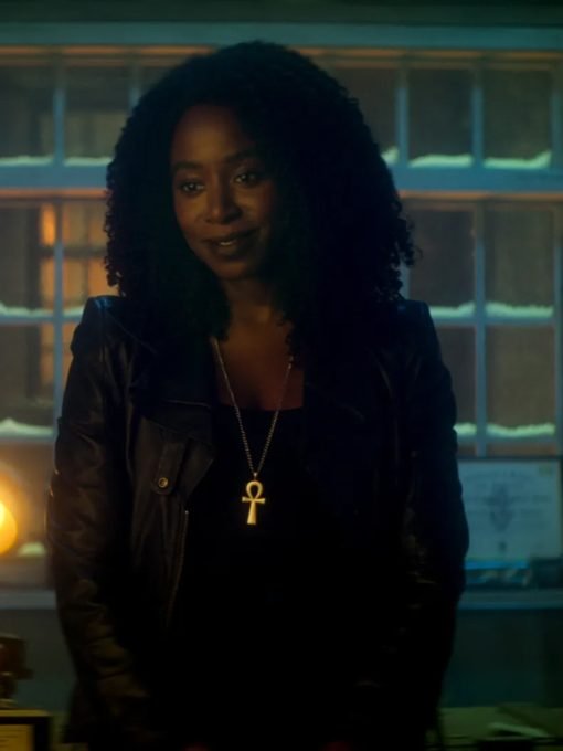 Dead Boy Detectives Kirby Howell-Baptiste Leather Jacket