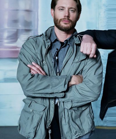 Tracker 2024 Jensen Ackles Green Cotton Jacket