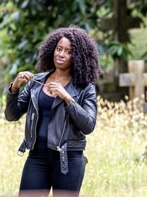 Kirby Howell-Baptiste The Sandman Black Jacket