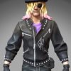 Game Fortnite Stage Slayer Black Leather Jacket