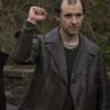 Rose's War Tom Vaughan-Lawlor Brown Leather Coat