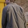 Glen Powell Hit Man Gray Jacket