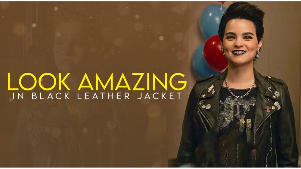 Look Amazing in Black Leather Jacket