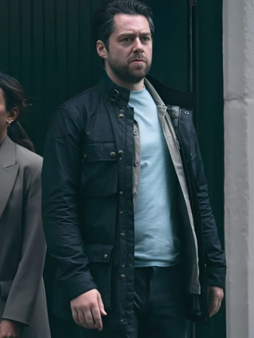 TV Series Rebus Richard Rankin Black Jacket