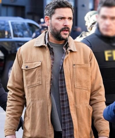 Kenneth Trujillo TV Series FBI 2024 Brown Jacket