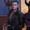 Movie Descendants The Rise of Red 2024 Hades Black Studded Leather Jacket