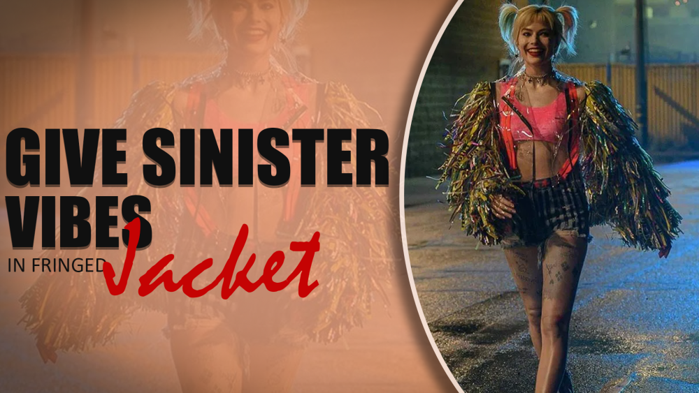 Give Sinister Vibes In Fringed Jacket