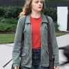 Movie A Family Affair 2024 Zara Ford Grey Jacket