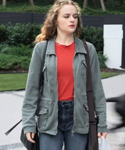 Movie A Family Affair 2024 Zara Ford Grey Jacket