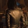 Movie Abigail 2024 Melissa Barrera Black Leather Jacket