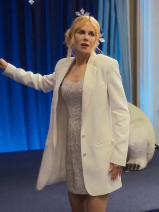 Brooke Harwood Movie A Family Affair 2024 Nicole Kidman White Coat Blazer