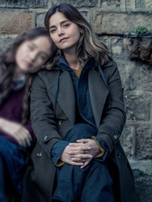 Jenna Coleman The Jetty Trench Coat