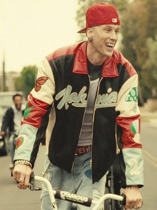 Machine Gun Kelly Video Song BMXXing Leather Jacket