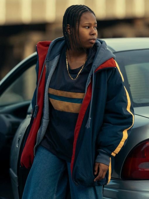 TV Series Under The Bridge 2024 Aiyana Goodfellow Track Jacket