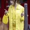 Emily In Paris 2024 Lily Collins Yellow Oversized Leather Jacket