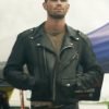 One Fast Move 2024 Movie Wes Neal Black Biker Leather Jacket