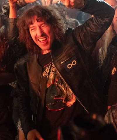 Deaner '89 Movie 2024 Paul Spence Black Leather Jacket