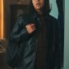 TV Series Under The Bridge 2024 Vritika Gupta Black Leather Jacket