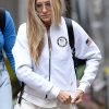 U.S Olympic Games Sarah Jessica Parker White Bomber Jacket