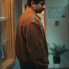 TV Series Under The Bridge Anoop Desai Brown Suede Leather Jacket