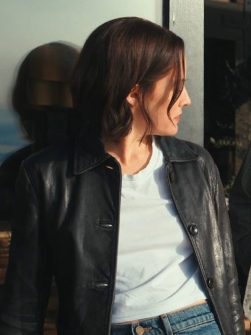 Rebecca Godfrey Under The Bridge S01 Black Jacket