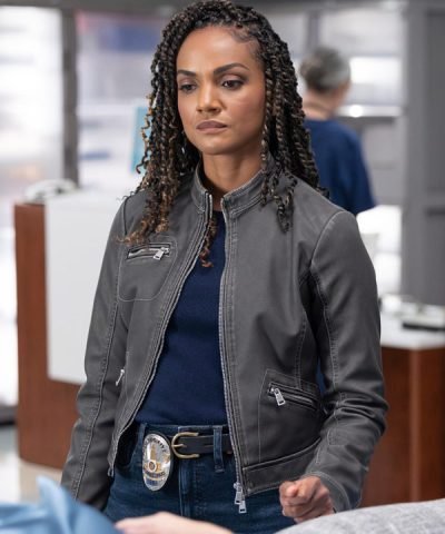 Nyla Harper The Rookie S06 Grey Jacket