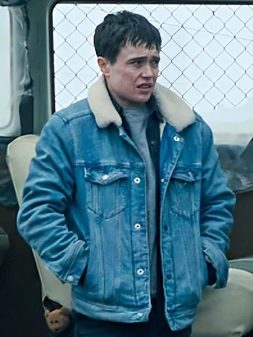 Vanya Hargreeves The Umbrella Academy S04 Blue Jacket