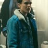 The Umbrella Academy 2024 Elliot Page Shearling Blue Denim Jacket