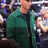 Footballer Cristiano Ronaldo Reckoning Fight Night Green Jacket