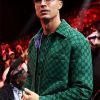 Cristiano Ronaldo Portuguese footballer Reckoning Fight Night Green Jacket