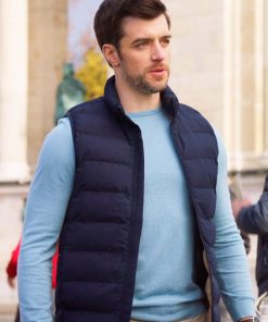 Love On The Danube Royal Getaway 2024 Joe Fisher Blue Puffer Vest