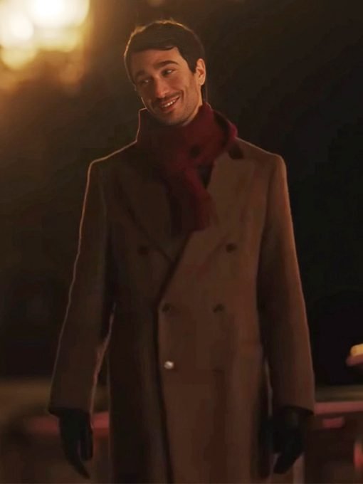 Marcello Emily in Paris S04 Brown Coat