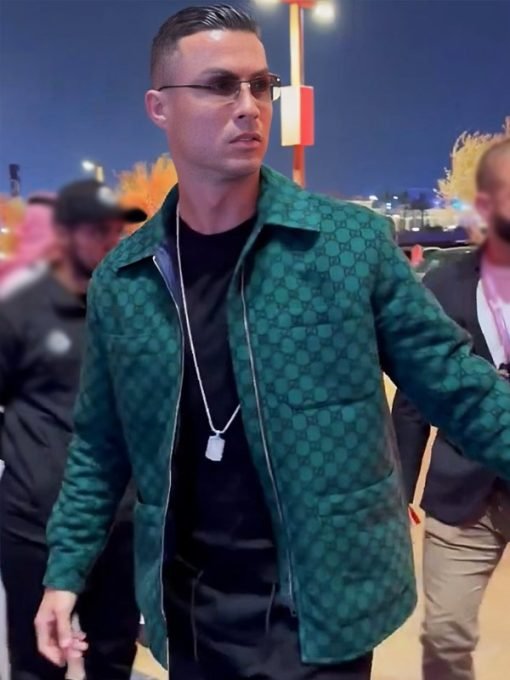 Cristiano Ronaldo Reckoning Fight Night Green Jacket