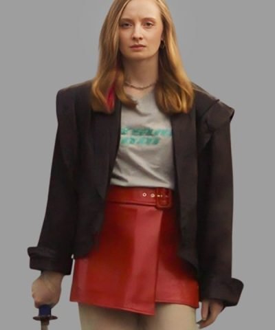 TV Series Dates in Real Life 2024 Ida Brown Leather Jacket