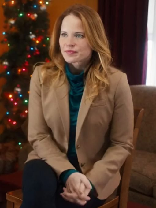 Movie A Very Vermont Christmas 2024 Joy Keogh Brown Blazer